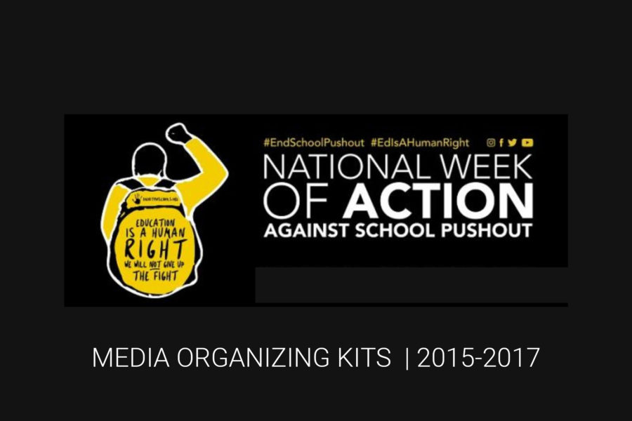 National Week of Action Media Organizing Toolkits: 2015-2017