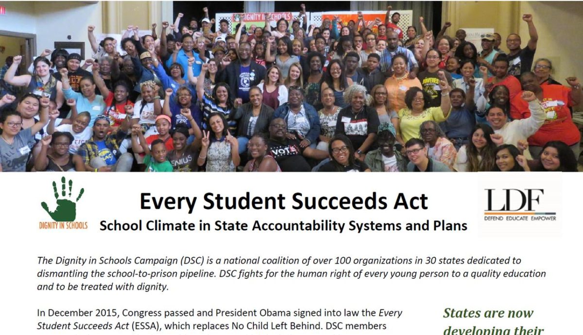 ESSA (Every Student Succeeds Act) – School Climate Provisions