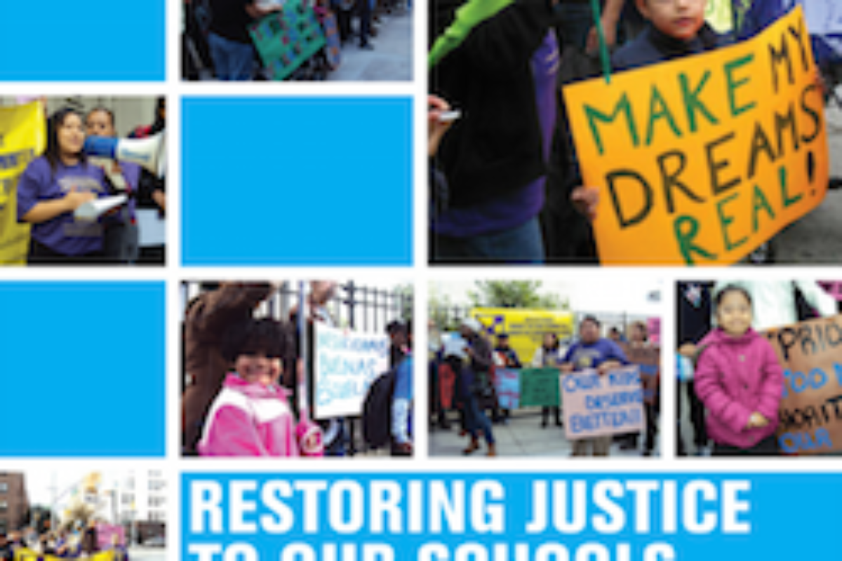 Restoring Justice to Our Schools Report (2016)