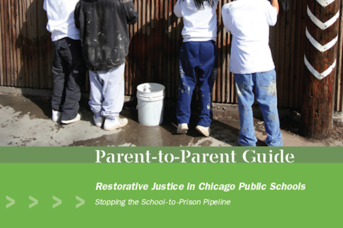 Parent to Parent Restorative Justice Guide Updated 2015