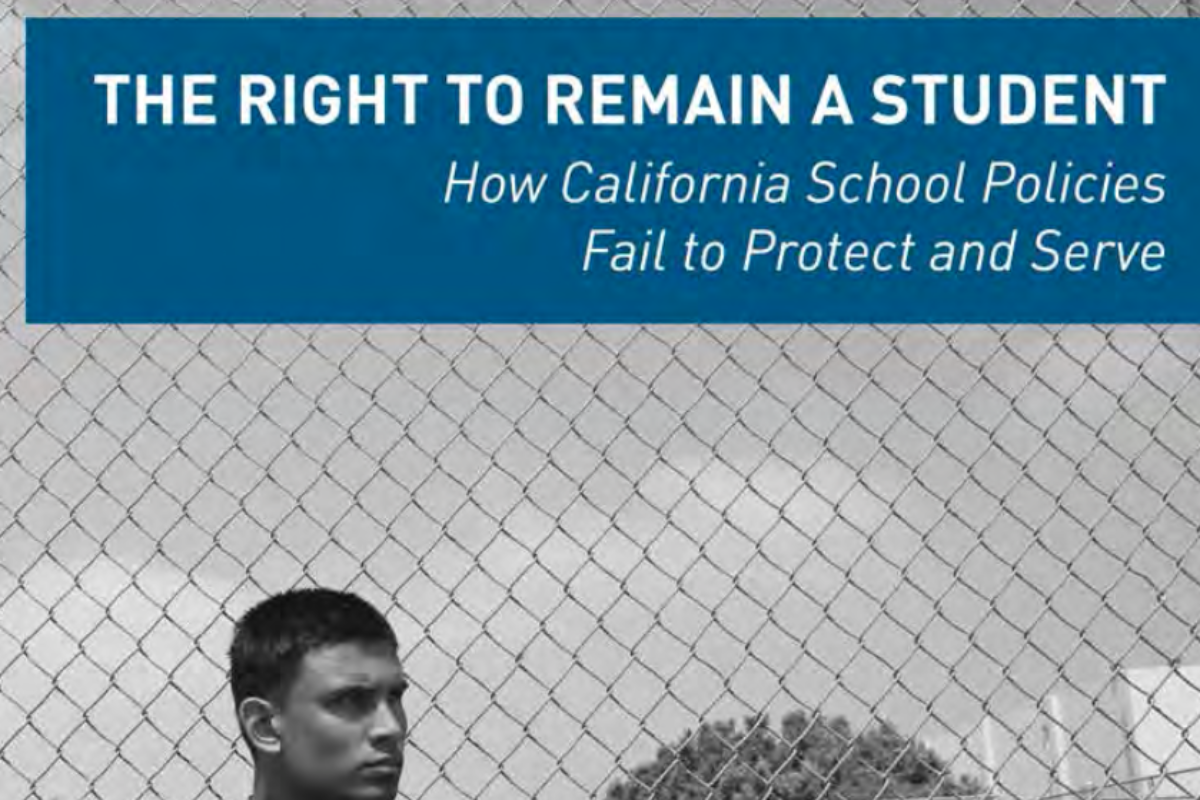 The Right to Remain A Student