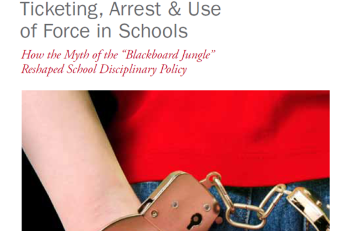 Texas’ School-to-Prison Pipeline: Ticketing, Arrest & Use of Force in Schools