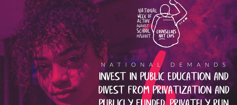 Day Four: #WeChoose Public Education Not Prison Cultivation