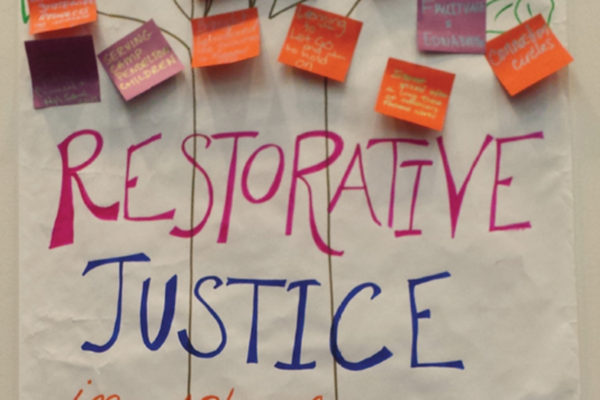 Building Restorative Justice Practitioner Consensus for Better Student Health