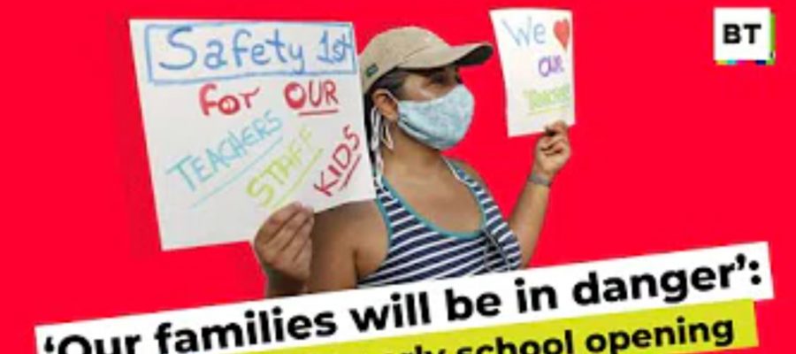 BT News: ‘Our families will be in danger’: teachers fight premature school openings