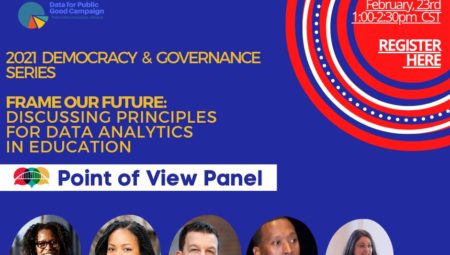 Frame our Future: Discussing Principles for Data Analytics In Education