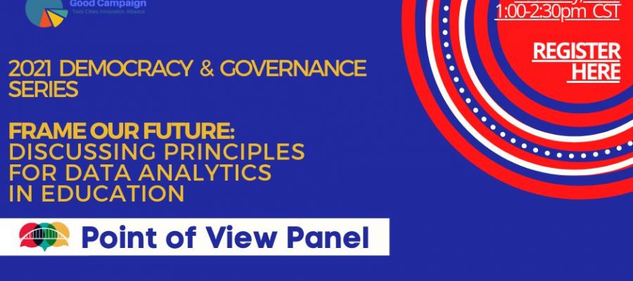 Frame our Future: Discussing Principles for Data Analytics In Education