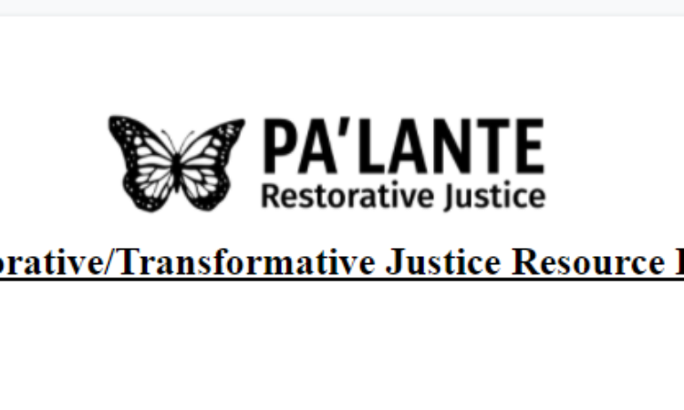 Pa’lante Restorative Justice – Resource and Reading List