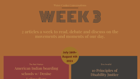 Week 3: #DSCWaterCoolerConversations