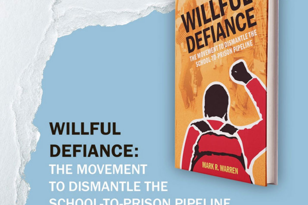 Check Willful Defiance: a New Book from our colleague Mark Warren!