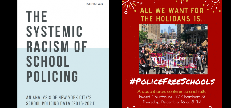 Data Brief: The Systemic racism of School Policing